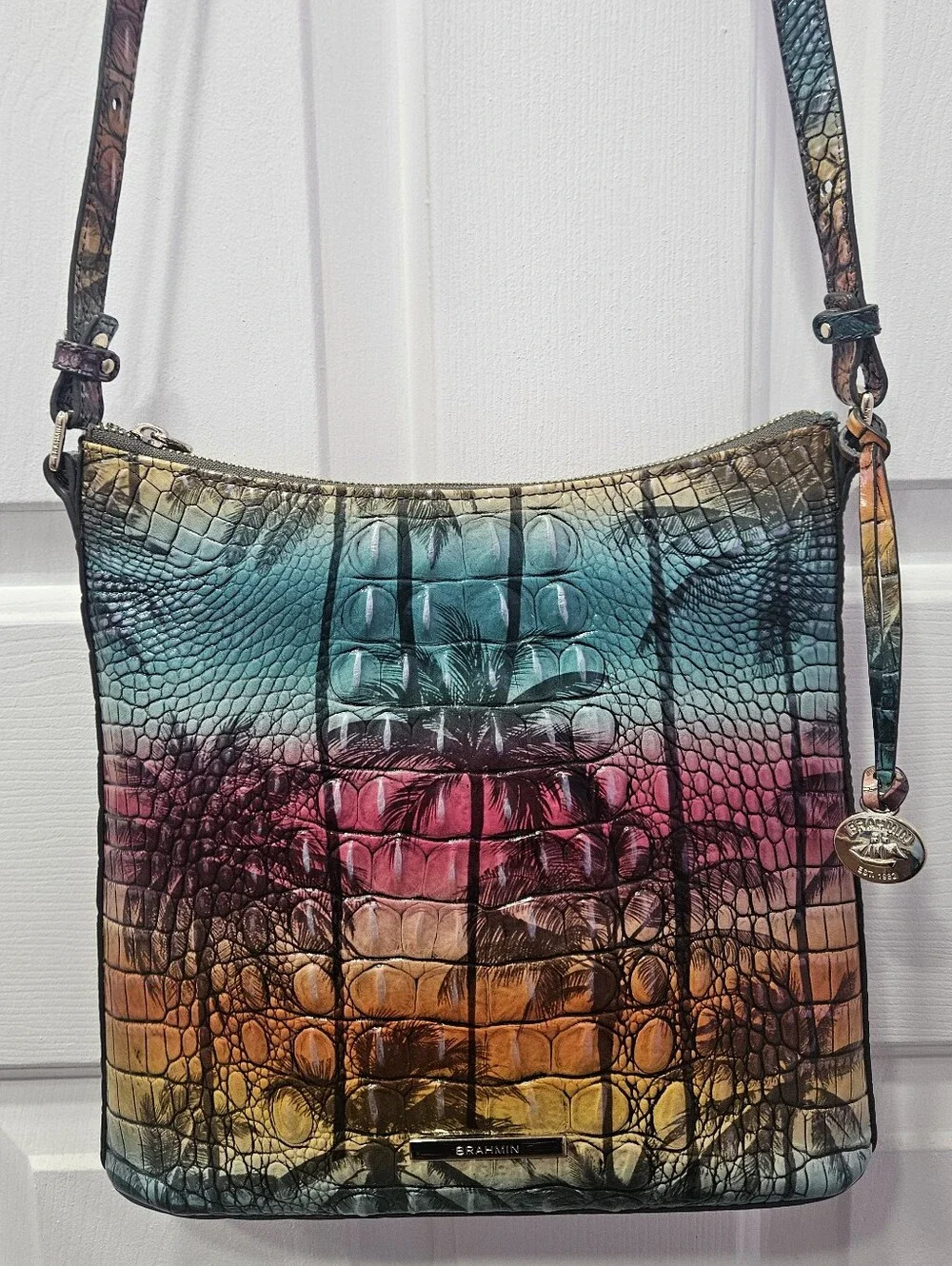 Brahmin Katie Crossbody Bag - Luau - Picture 13 of 13